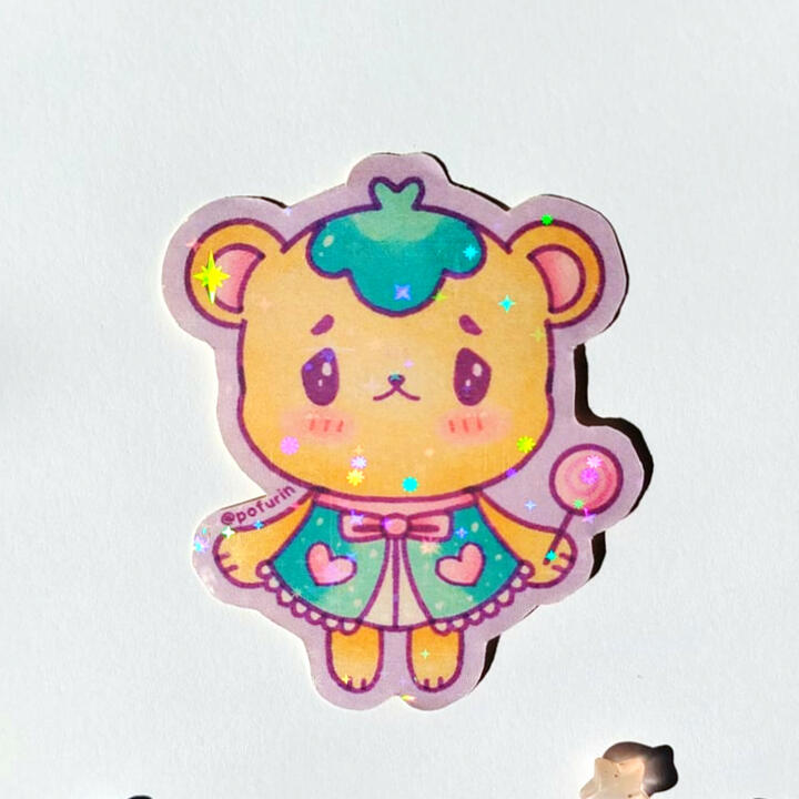 CARAMEL STICKER