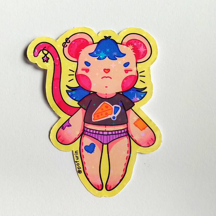 CARAMEL STICKER